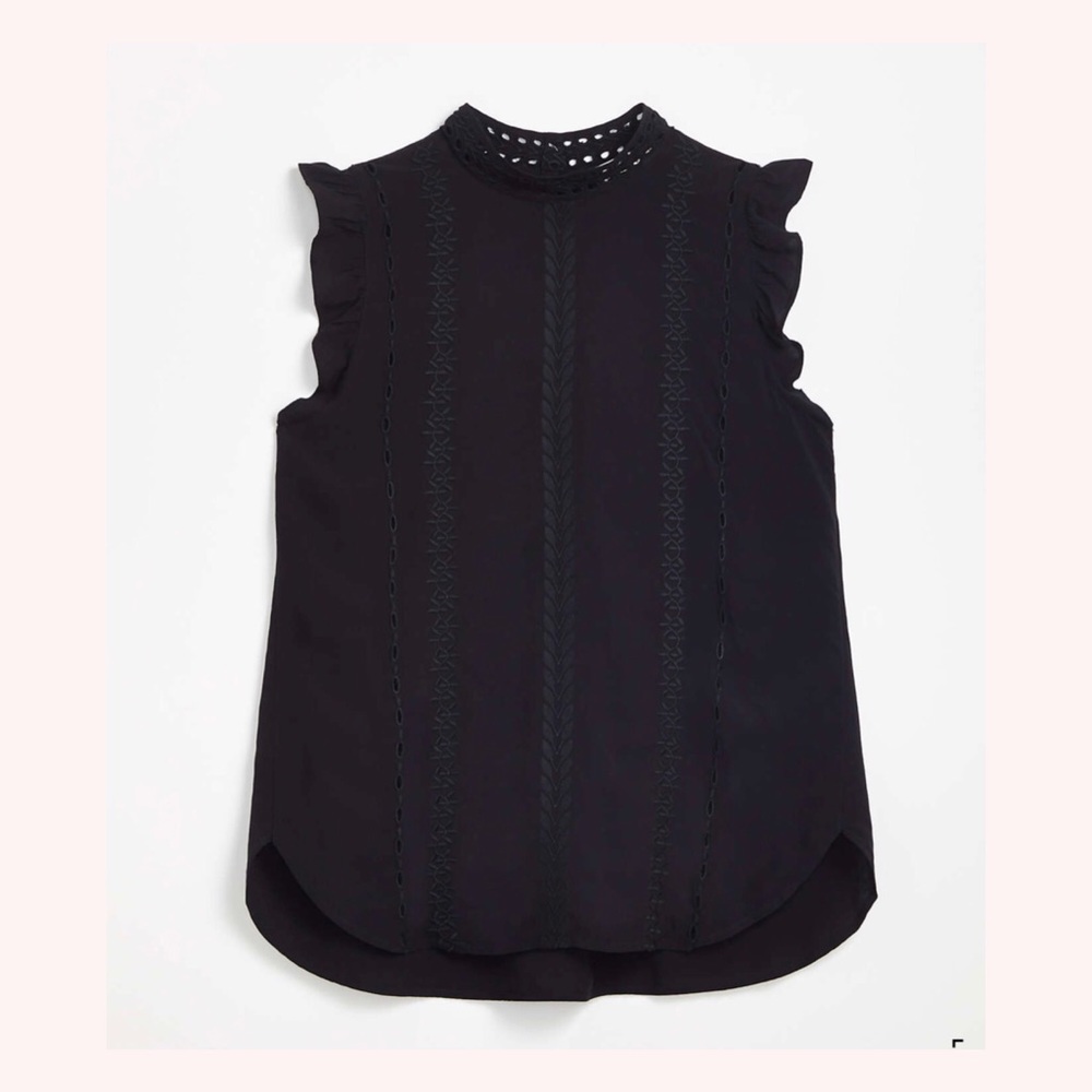 LOFT Eyelet Flutter Shell - Picture 2 of 4
